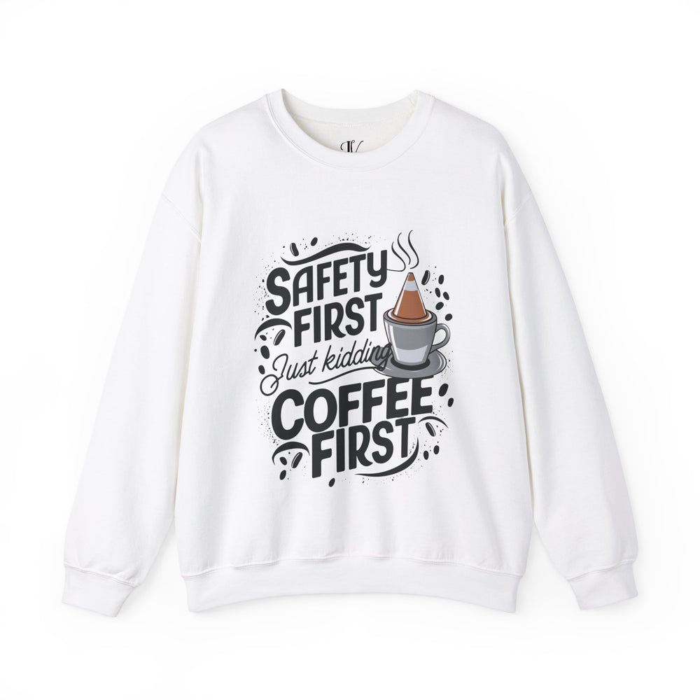 Coffee First Unisex Sweatshirt