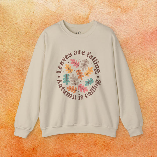 Leaves Are Falling: Autumn Boho Sweatshirt