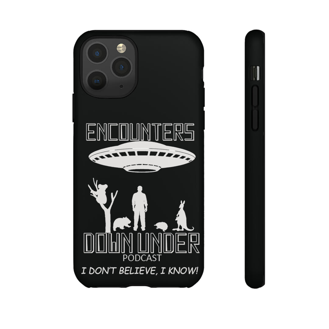 Encounters Down Under Podcast Tough Cases - Protect Your Tech Phone Case iPhone 11 Pro Matte 