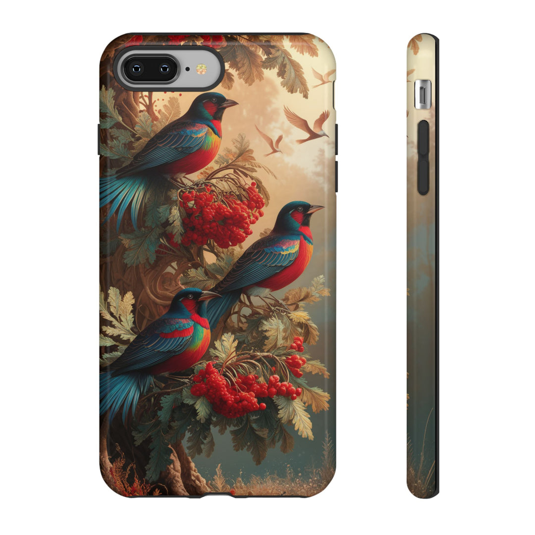 Phone Cases Vintage Nature-Inspired Elegant Birds Phone Case Printify