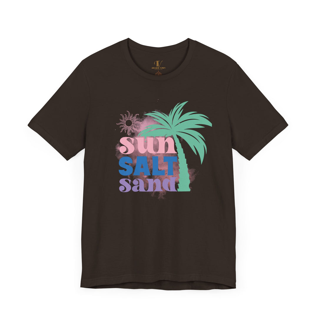 Summer Vibes Tee T-Shirt Printify Brown XS