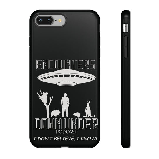 Encounters Down Under Podcast Tough Cases - Protect Your Tech Phone Case iPhone 8 Plus Glossy 