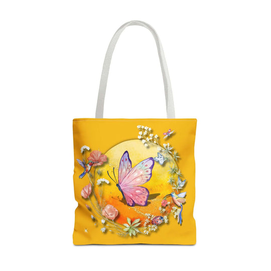 Watercolor Butterfly Tote Bag Bags Printify