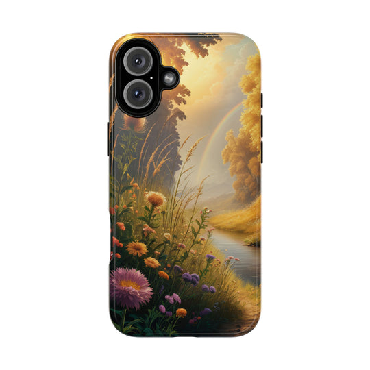 Impressionist Landscape Tough Case Phone Case Printify iPhone 16 Plus Glossy