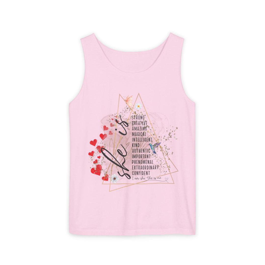 Empowering Self-Love Tank Top Tank Top Printify Blossom S