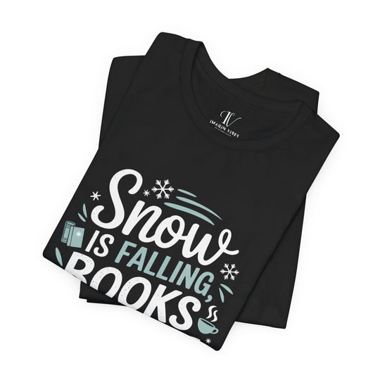 Winter Cozy Bookworm Tee