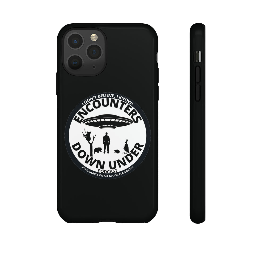 Encounters Down Under Podcast Tough Cases - Protect Your Tech with Podcast Swag Phone Case iPhone 11 Pro Glossy 