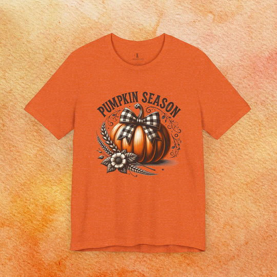 Pumpkin Season: Coquette Fall T-Shirt