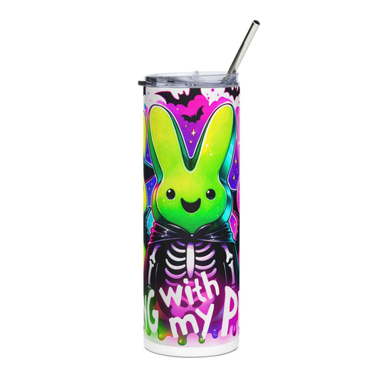 Hanging With My Peeps Halloween Tumbler, 20oz Mug Printify