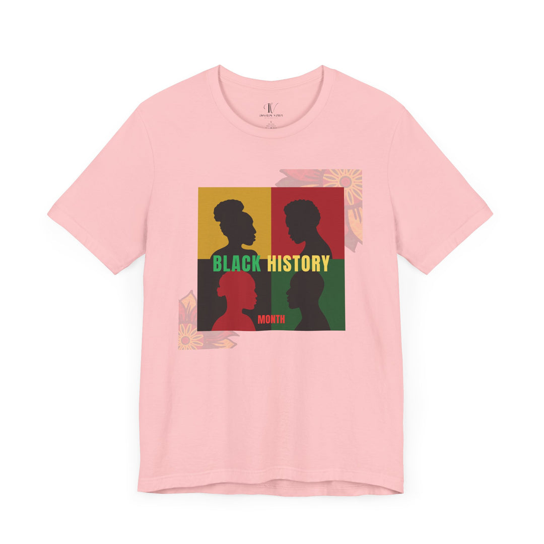 Pan-African Colors T-Shirt T-Shirt Printify Pink XS