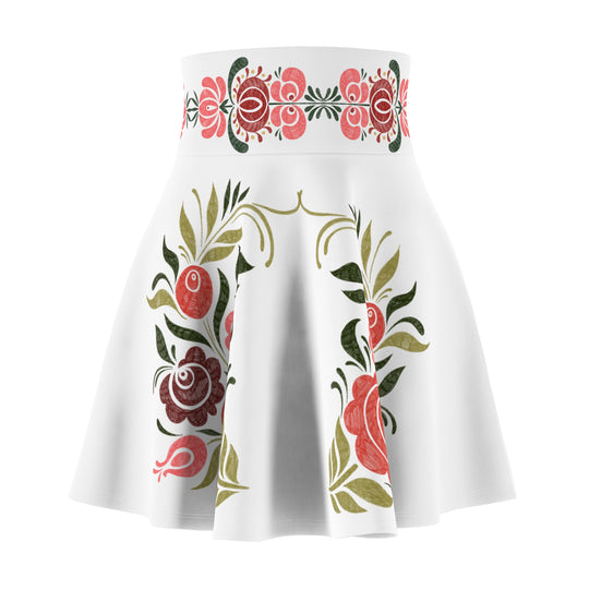 Skater Skirt Folk Art All Over Prints Printify