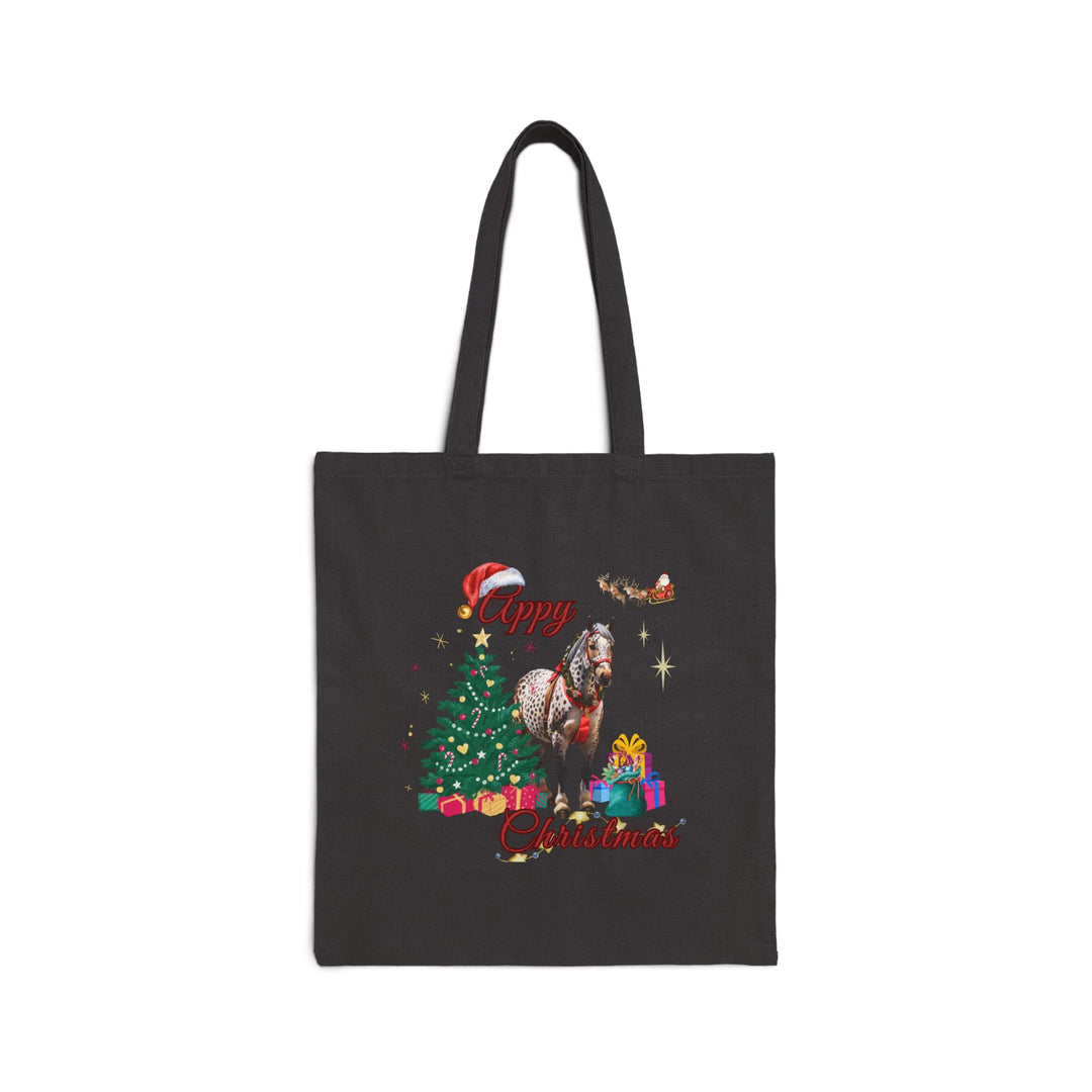 Festive Appy Christmas Tote Bag Bags Printify