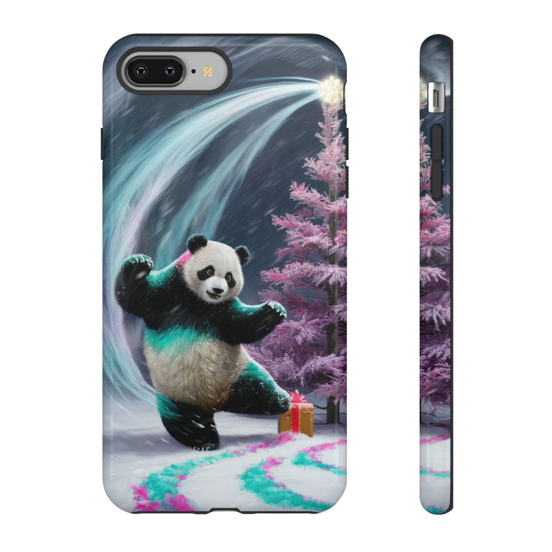 Christmas Panda Tough Case Phone Case Printify