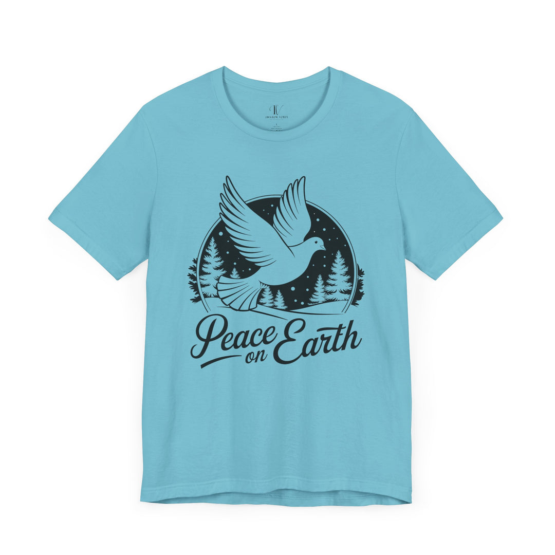 Peace on Earth Unisex Tee - Dove