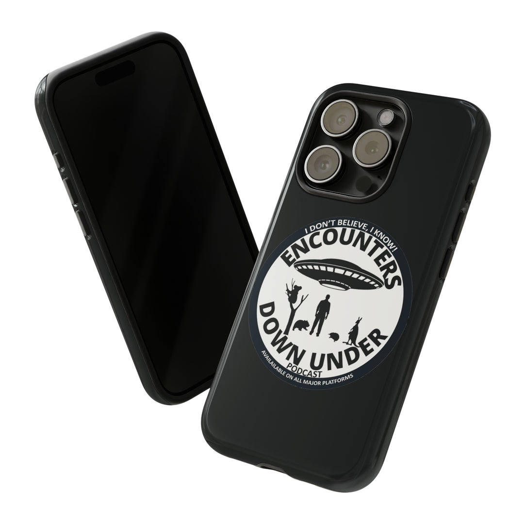 Encounters Down Under Podcast Tough Cases - Protect Your Tech with Podcast Swag Phone Case   