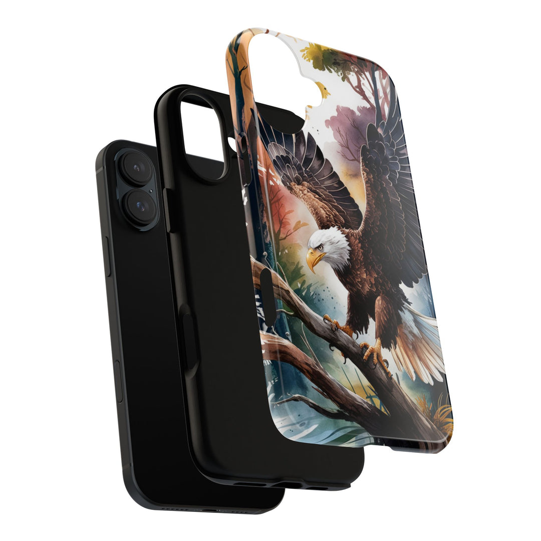 Eagle Tough Cases - Majestic Bald Eagle Patriotic Phone Case Printify