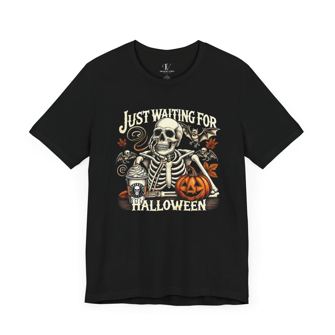 Skele-sip Tee - Just Waiting for Halloween