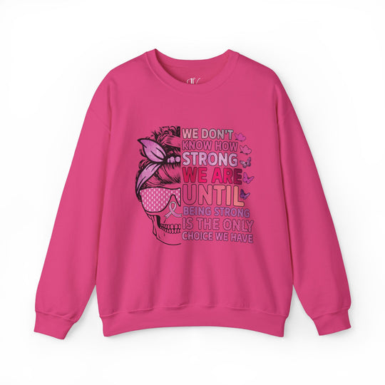 Breast Cancer Awareness Sweatshirt - Strength and Hope