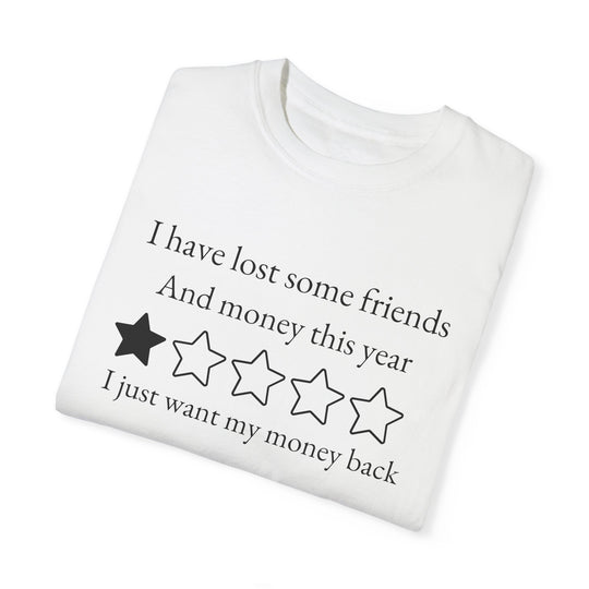 Funny Money Back Unisex T-shirt T-Shirt Printify