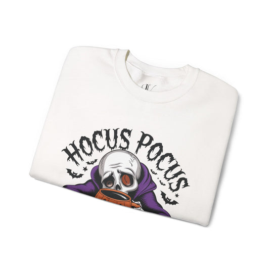 Hocus Pocus Coffee: Halloween Sweatshirt Sweatshirt Printify