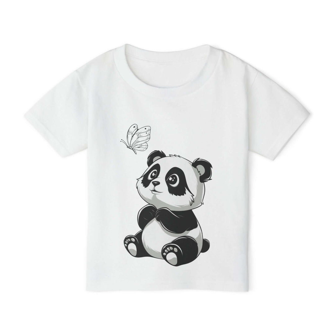 Panda Toddler T-shirt Kids clothes Printify White 2T