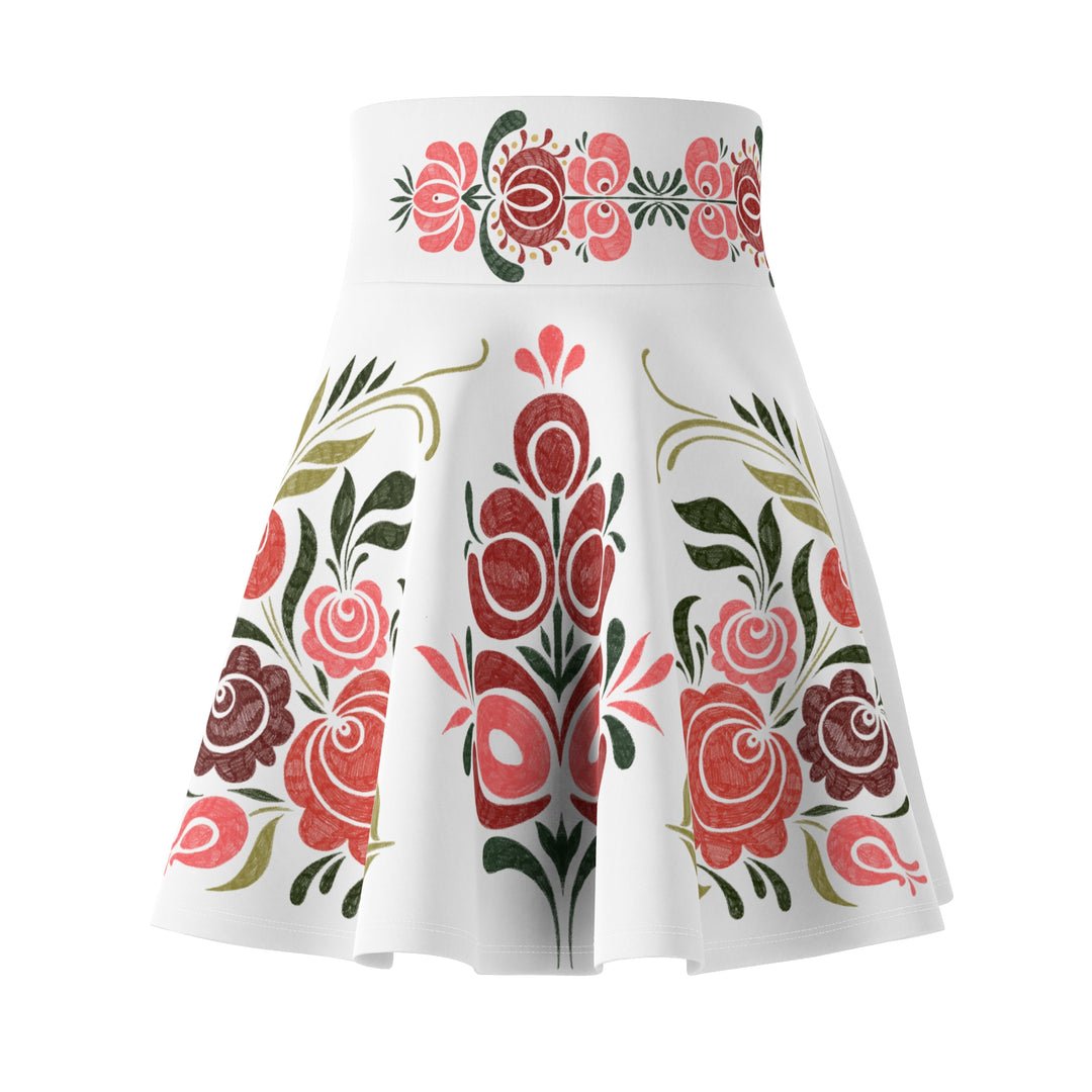 Skater Skirt Folk Art All Over Prints Printify