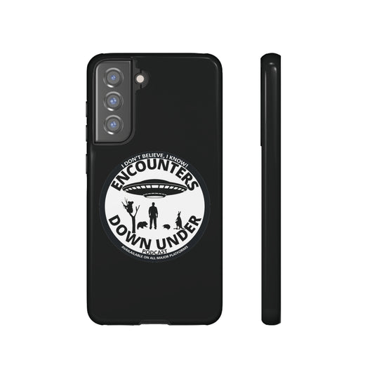 Encounters Down Under Podcast Tough Cases - Protect Your Tech with Podcast Swag Phone Case Samsung Galaxy S21 FE Glossy 