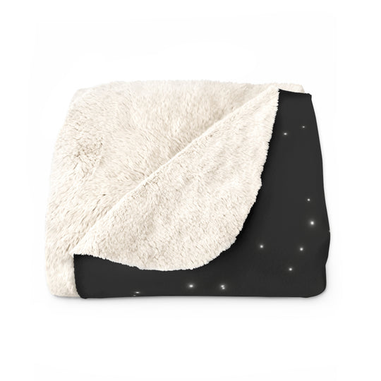 Sherpa Fleece Turtle Blanket 'Born to Sleep, Forced to Work'