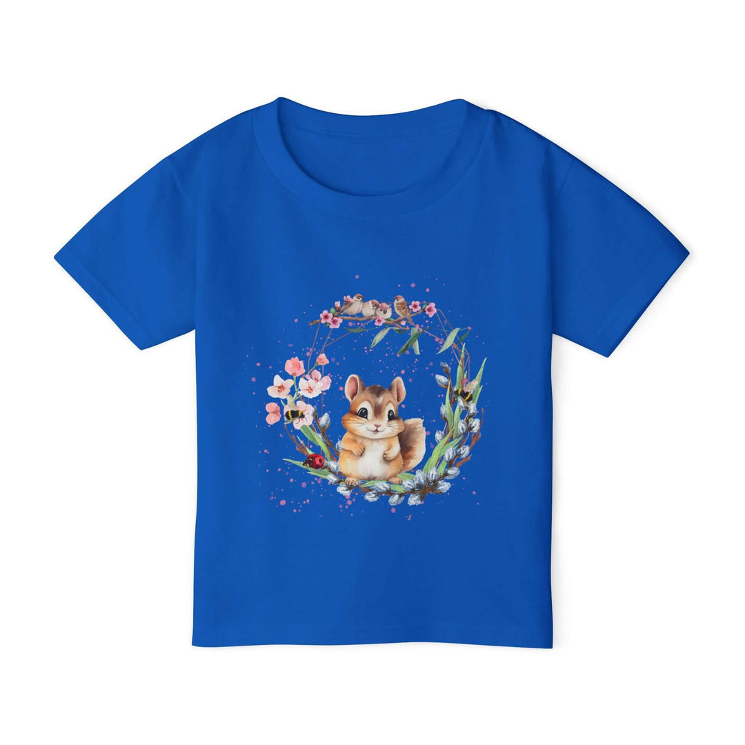 Squirrel Nature Toddler T-shirt Kids clothes Printify Royal 2T