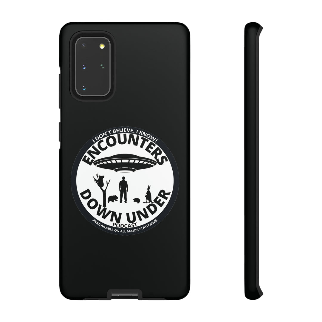 Encounters Down Under Podcast Tough Cases - Protect Your Tech with Podcast Swag Phone Case Samsung Galaxy S20+ Matte 