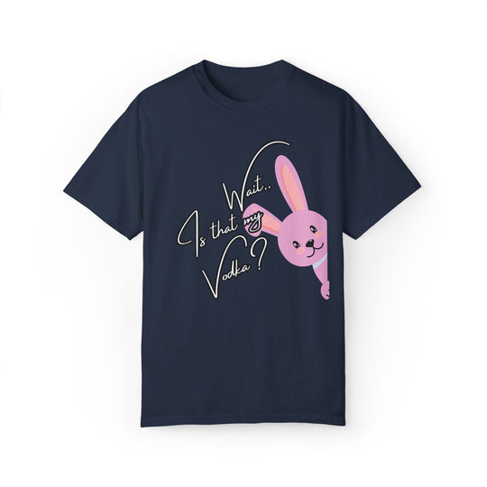 Funny Bunny T-shirt T-Shirt Printify Navy S