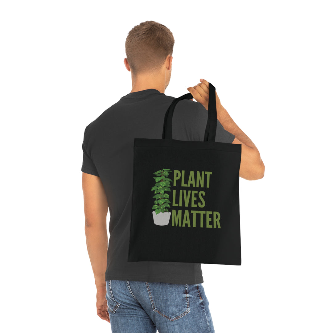 Plant Tote Bag - PLANT LIVES MATTER Graphic Bags Printify