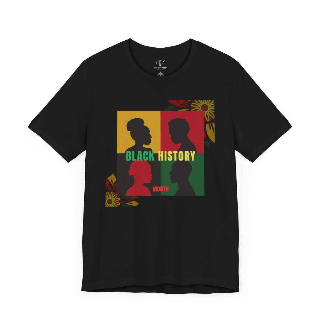 Pan-African Colors T-Shirt T-Shirt Printify Black XS