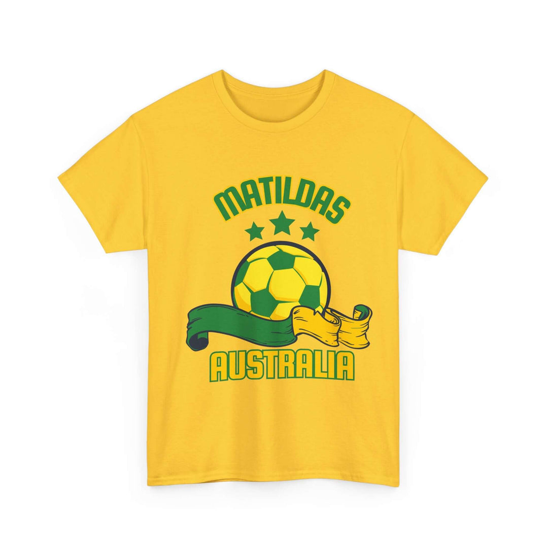 Women's Soccer Australia Tee - T-Shirt T-Shirt Printify Daisy S