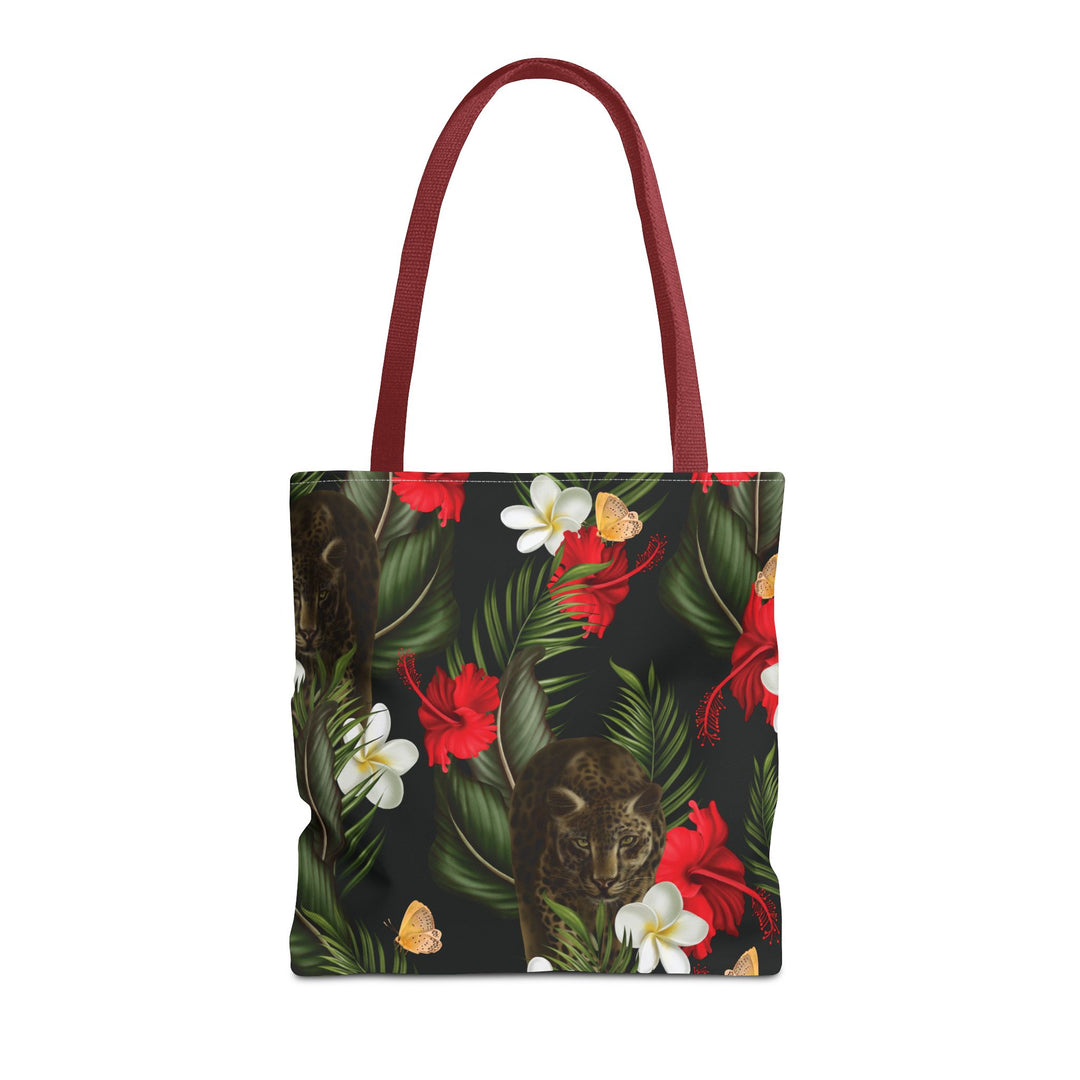 Jungle Vibes Tote Bag Bags Printify 16" × 16'' Red