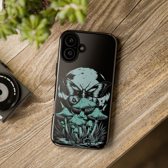 Dark Academia Tough Cases - Ethereal Butterfly and Moon Phone Case Printify