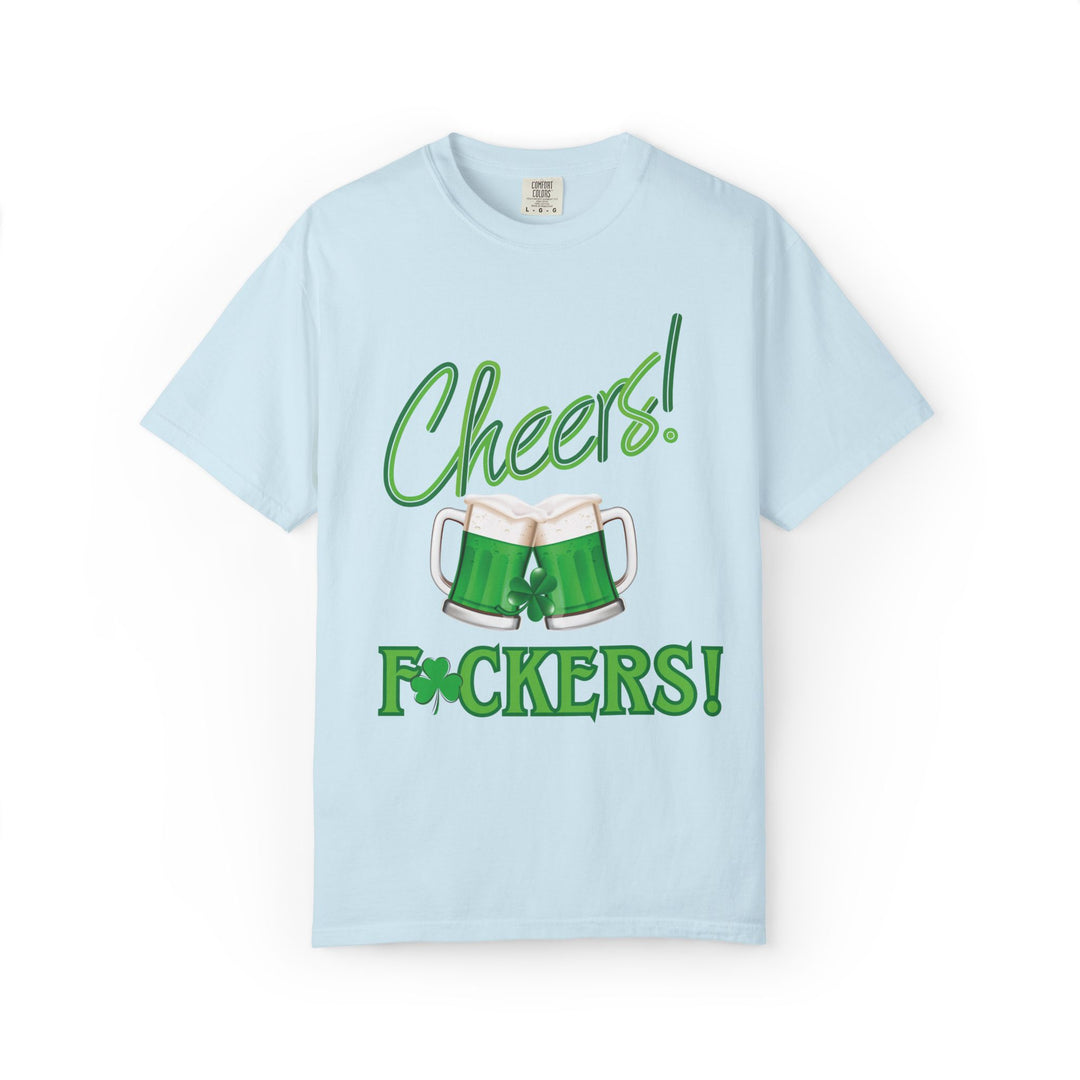 Funny St Patrick's Day T-shirt T-Shirt Printify Chambray S