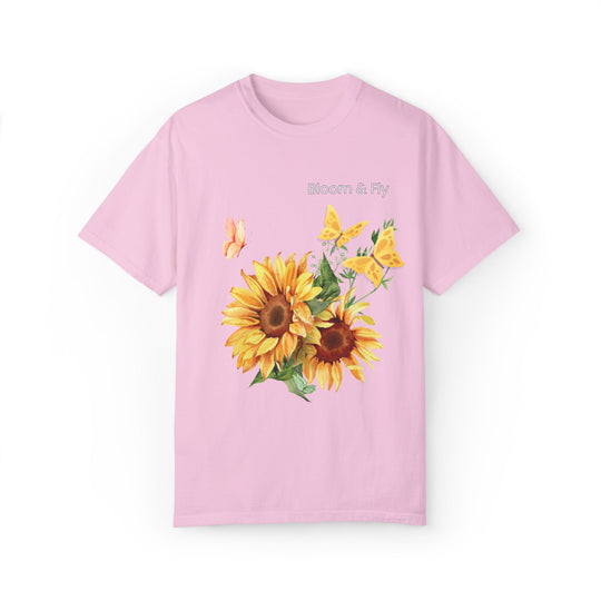 Sunflower T-shirt - Bloom & Fly Nature-Inspired Tee T-Shirt Printify Blossom S