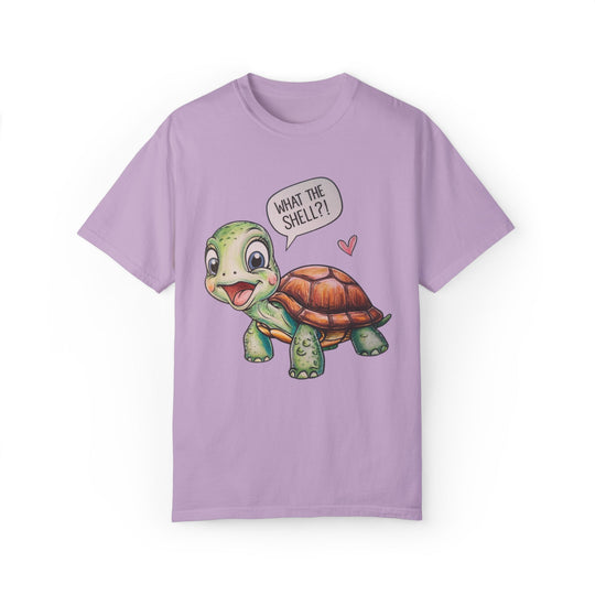 Turtle What The Shell T-Shirt T-Shirt Printify Orchid S