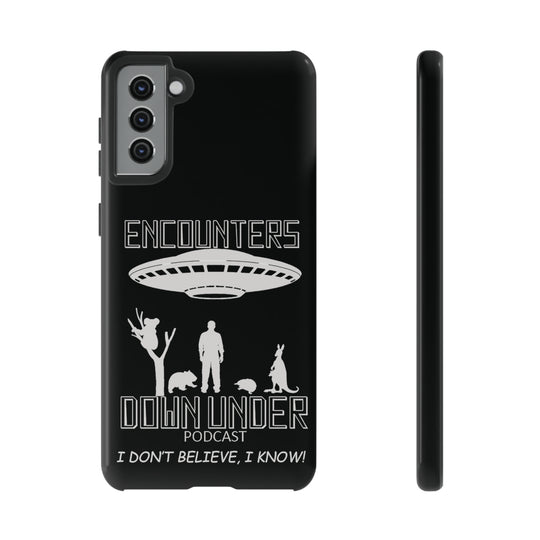 Encounters Down Under Podcast Tough Cases - Protect Your Tech Phone Case Samsung Galaxy S21 Plus Glossy 