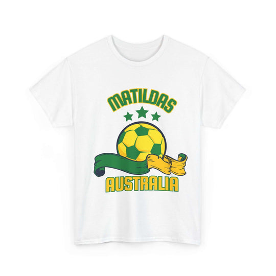 Women's Soccer Australia Tee - T-Shirt T-Shirt Printify