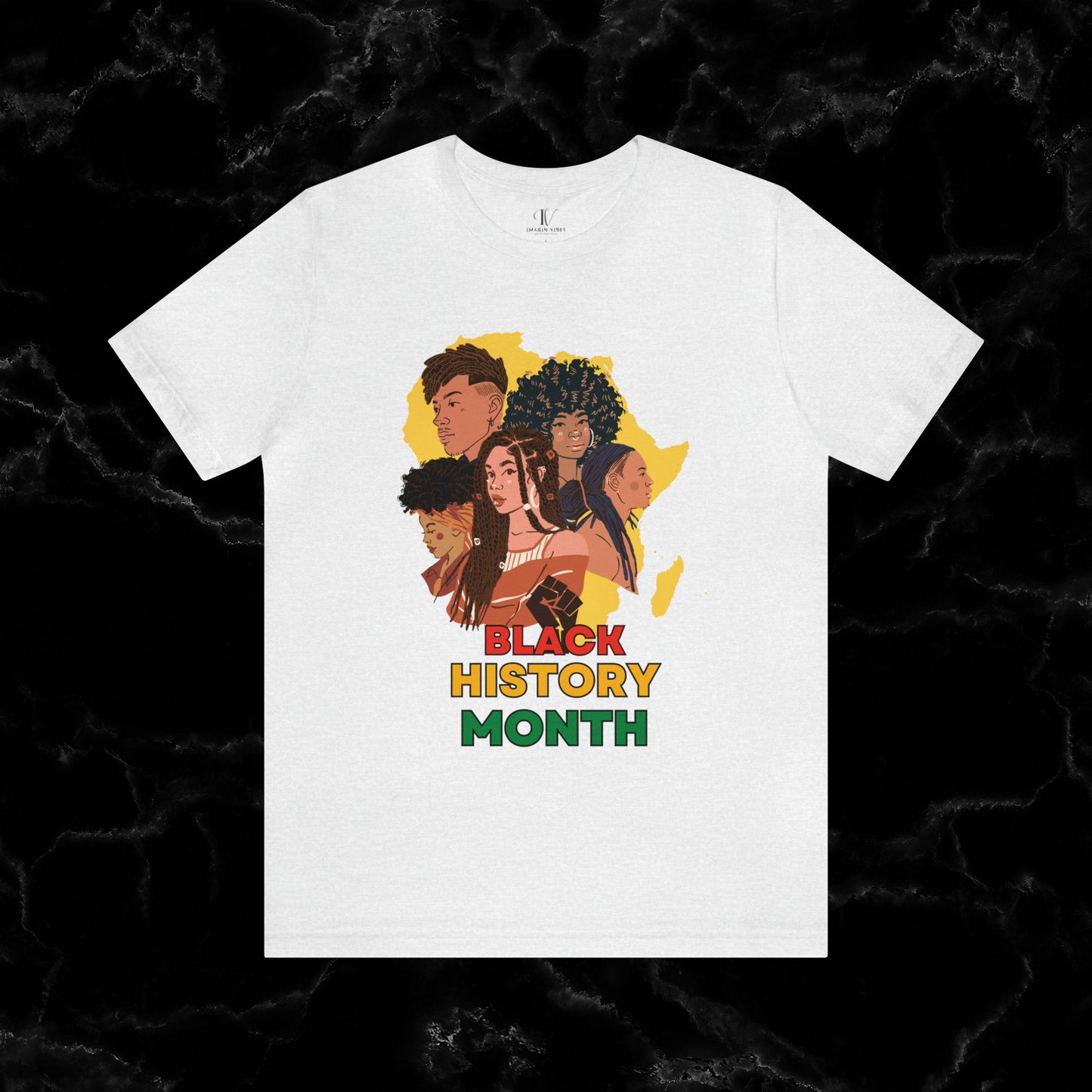Trendy Black History Month Shirts - Celebrating African American Pride and Heritage T-Shirt Ash XS 