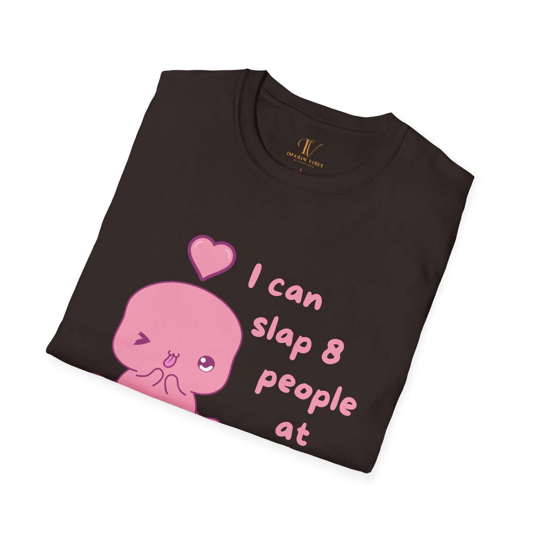 Kawaii Octopus Funny Graphic Tee