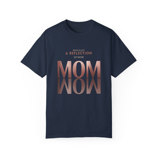 MOM Reflection T-shirt T-Shirt Printify Navy S