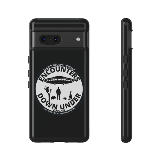 Encounters Down Under Podcast Tough Cases - Protect Your Tech with Podcast Swag Phone Case Google Pixel 7 Glossy 