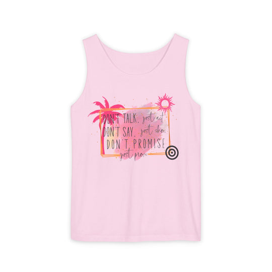 Motivational Action Unisex Tank Top Tank Top Printify Blossom S