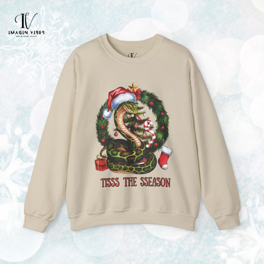 Tis the Season: Snake Christmas Sweatshirt