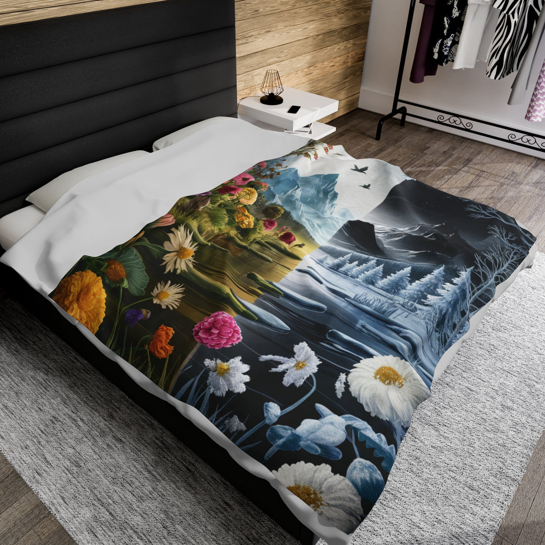 Dual Season Blanket All Over Prints Printify 60" × 80"