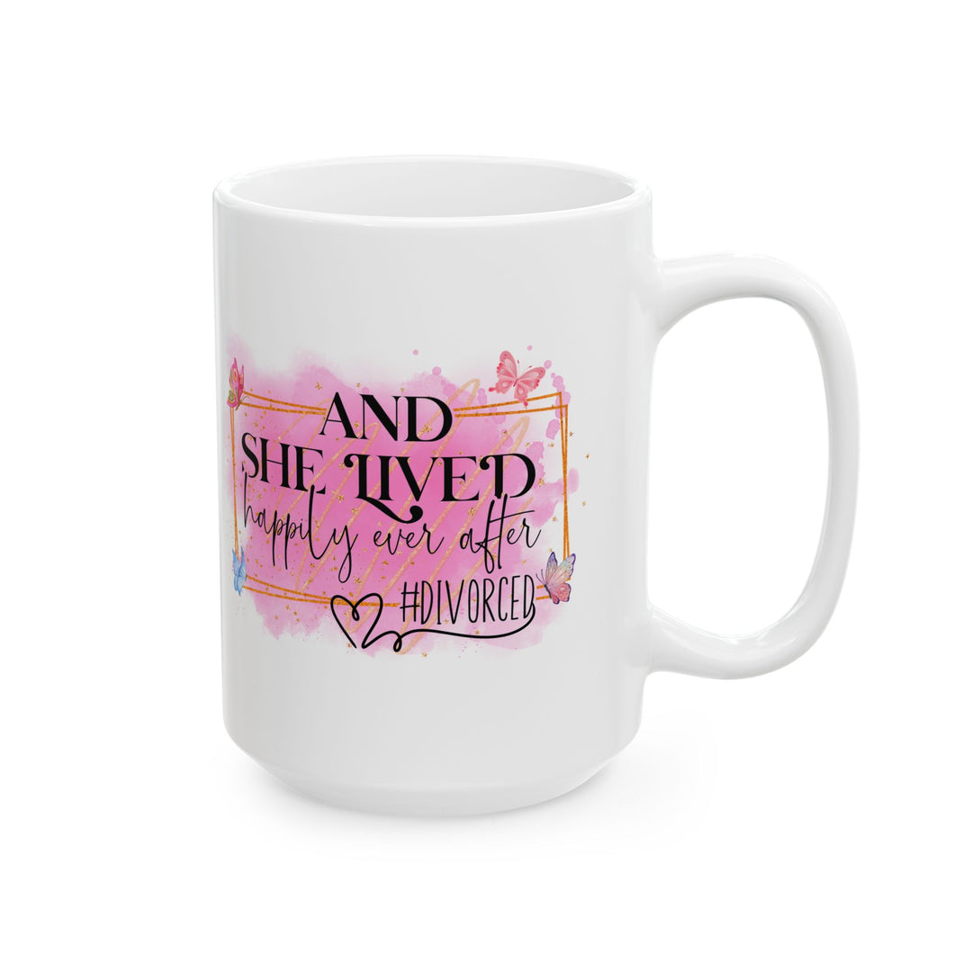 Empowering Watercolor Butterfly Mug Mug Printify