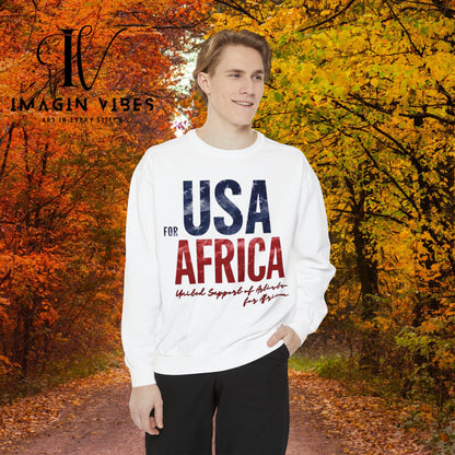 USA For Africa Jumper: Iconic 80s Fashion Remake Worn by Kenny Rogers, Diana Ross, and More – Embrace the Nostalgia of 'We Are the World' Era with This Michael Jackson Inspired Tribute! Sweatshirt White S 